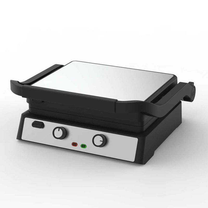 Non Stick elektrisk Panini Grill